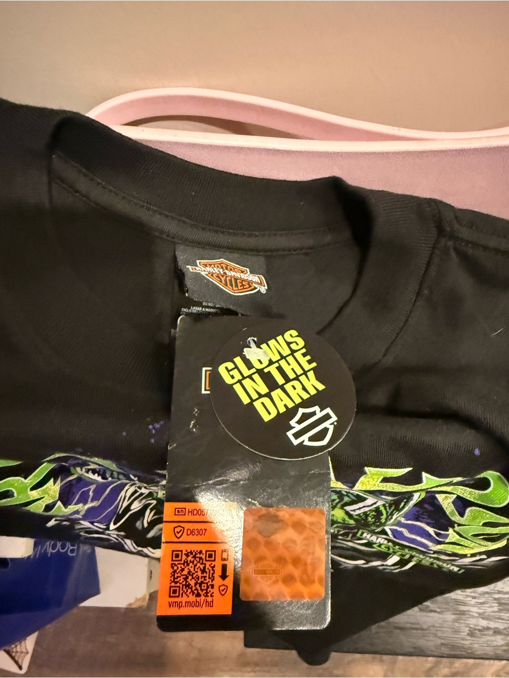 Harley Davidson Halloween tee - Picture 4 of 6